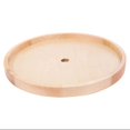 thumbnail image 2 of Hardware Resources Lsr24-S 24" Full Round Banded Cabinet Lazy Susan - Maple, 2 of 2