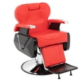 thumbnail image 1 of Sillón Barber Onof  SB-001 Hidráulico Silla Barbería Estética Rojo, 1 of 9