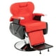 thumbnail image 1 of Sillón Barber Onof  SB-001 Hidráulico Silla Barbería Estética Rojo, 1 of 9
