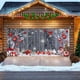 thumbnail image 3 of Cubierta navideña para puerta de garaje | Gran mural navideño para decoración exterior | Letrero de Feliz Navidad con copos de nieve y adornos, 3 of 5
