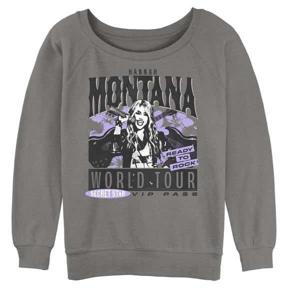 Juniors Hannah Montana Secret Star VIP Pass Sweatshirt