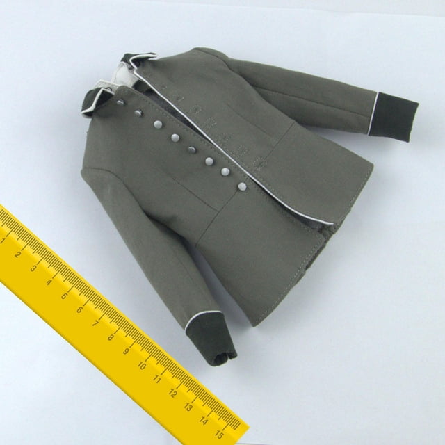 Uniforme a escala 1:6, ropa elegante, detallada, retro, realista, accesorios de disfraz para modelo de muñeca de cuerpo masculino de 12 pulgadas abrigo