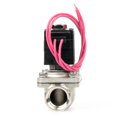 thumbnail image 3 of U.S. Solid Electric Solenoid Valve with Lead Wire AC 110V Stainless Steel 3/4 inch, 3 of 9