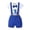 00&Blue2128, variant on Baby Boy First Birthday Outfits Summer Short Sleeve Romper Suspenders Shorts Set