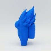 ذكي منع الحمل Vegeta بيننا تمثال – اللون الأزرق، 3 D مطبوعة مكتب تمثال، كروس تحصيل