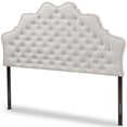 thumbnail image 1 of Baxton Studio Hilda Tufted King Panel Headboard in Grayish Beige, 1 of 6