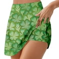 thumbnail image 1 of Jupes pour Femmes Imprimé de la Saint-Patrick Jupe Athlétique pour Course Gym Yoga et F, 1 of 3