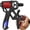 Black, variant on CLIQKWEN Adjustable Hand Gripper - 11-350 Lbs Digital Counter Forearm Trainer for Strength Building and Recovery