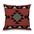 thumbnail image 4 of Panxico Housse de Coussin en Lin, Housse de Coussin Géométrique Simple pour Canapé, 4 of 4