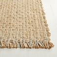 thumbnail image 3 of SAFAVIEH Natural Fiber Clarence Solid Area Rug, Natural/Ivory, 6' x 6' Square, 3 of 7