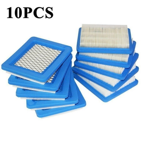 

10Pcs Lawn Mower Replacement Parts Air Filter for Briggs Stratton 491588 399959