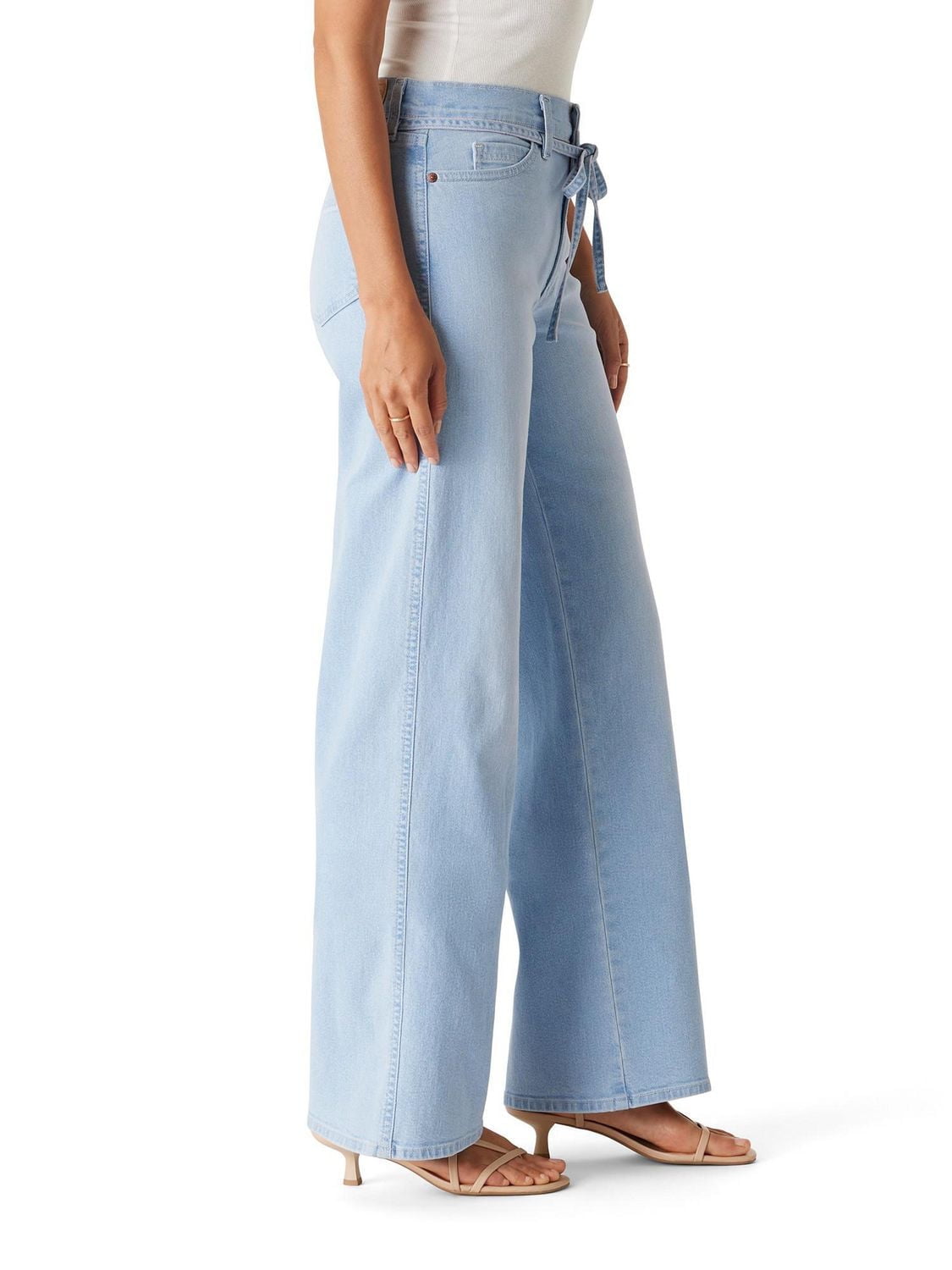 Jean jambe large ceinturé ancien pour femme Levi Strauss SignatureMC Tailles offertes : 2 – 18