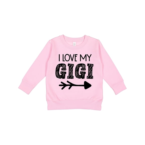 Inktastic I Love My Gigi with Arrow Toddler Sweatshirt