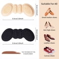 thumbnail image 3 of Taloneras EIRMAT antideslizantes para zapatos demasiado grandes (4 pares), 3 of 6