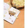 thumbnail image 1 of GOLD PLATED KUNDAN BEADED NECKLACE AND EARRING SET, 1 of 7