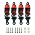 thumbnail image 4 of Colcolo 1:10 Scale RC Shock Absorber Spare Parts Oil Filled RC Shock Absorber Front Rear Red, 4 of 8