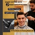 thumbnail image 5 of KEMEI PG2299 Cordless Hair Clippers for Men Professional Zero Gapped Trimmer & Barber Haircut Cutting Kit, Ideal Gifts for Men, 5 of 9