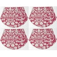 thumbnail image 3 of Pink Floral Damask Placemats by Penny's Needful Things (Wedge - Set of 8), 3 of 3