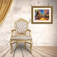 thumbnail image 3 of Potron, Geraldine 32x25 Gold Ornate Wood Framed with Double Matting Museum Art Print Titled - Broadway I, 3 of 4