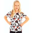 thumbnail image 3 of Disney Girls Mickey & Minnie Mouse All-Over Print T-Shirt, 3 of 4