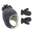 thumbnail image 2 of Two Piece Winter Solid Color Warm 'S Hat And Gloves Hats for Mens Mens Dress Hats Winter, 2 of 8
