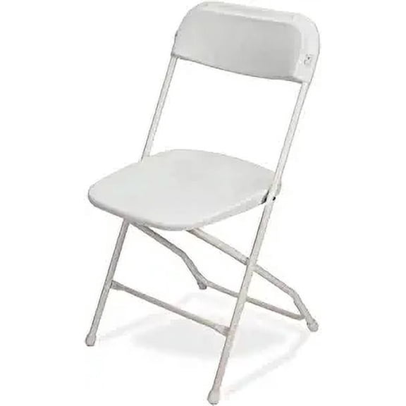 EventStable TitanPRO Black Plastic Folding Chair - Lightweight Foldable Outdoor Chair - Durable Patio Chairs - Chairs Set for Parties Banquet Events - 100 Pack