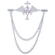 thumbnail image 1 of Broche Pin Ropa Pins Breastpin Adornos Accesorios Decoración Plata Zulema Broche, 1 of 7