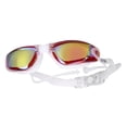 thumbnail image 1 of Gafas De Natación Para Mujer, Gafas De Natación Resistentes Al Agua Para Buceo, Snorkel, Interior, Rojo, 1 of 8