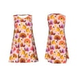 thumbnail image 6 of Defioc Happy Thanksgiving Turkey Pattern Women's Summer Dresses 2025 Beach Casual Sleeveless Tank Loose Sundress Beach Vacation Clothes with Pocket -3X-Large, 6 of 7