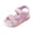 Pink, variant on Karoyedx Kid Sandals Boy Kids Arch Support Cork Footbed Sandals Adjustable Open Toe Slides Anti-Slip Summer Shoes Purple Size,12