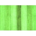 thumbnail image 1 of Ahgly Company Indoor Rectangle Solid Green Modern Area Rugs, 2' x 4', 1 of 4