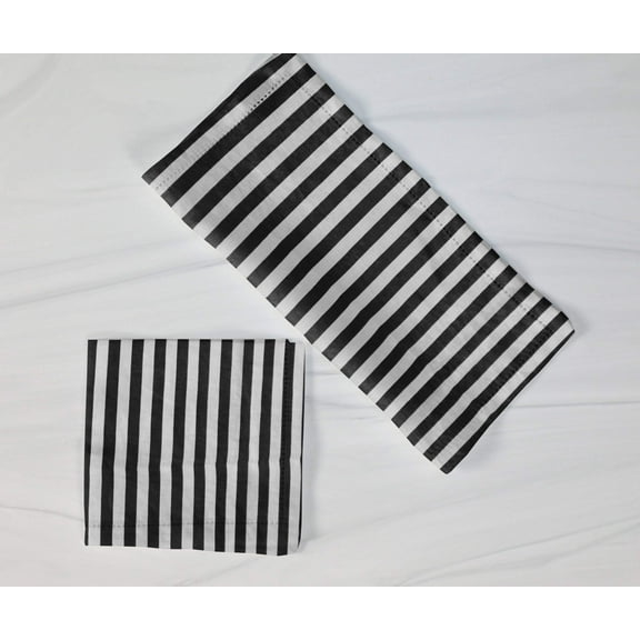 Cotton Half Inch Stripes Napkins 18"X18"