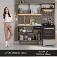 thumbnail image 5 of Cocina Integral Completa Modular Madesa Emilly Con Tarja M 5, 5 of 5