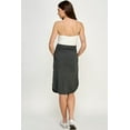 thumbnail image 3 of Ruched Maternity Terry Knit Skirt, 3 of 3
