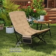 thumbnail image 4 of Costway 2 PCS Portable Folding Camping Chair with 500 LBS Support Side Pocket and Carry Bag, 4 of 9