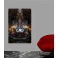 thumbnail image 2 of Wallhogs Xzendor7 Path of Shadows Wall Mural, 2 of 2