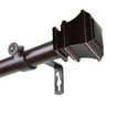 thumbnail image 2 of Domovina Juma 1" Single Curtain Rod-Color:Bronze,Size:120-170", 2 of 3