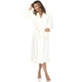 thumbnail image 2 of White Mark Women's Super Soft Lounge Robe, 2 of 6