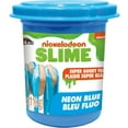 thumbnail image 1 of Nickelodeon 4oz Premade Slime - Neon Blue, 1 of 5