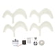 thumbnail image 1 of Kit aerogenerador 4 palas 600W con controlador Power Gourd Type DTHL600wWhite48V ANGGREK Otros, 1 of 8