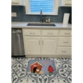 thumbnail image 3 of Carolines Treasures BB2888RUG Dog House Collection Bull Terrier Red Machine Washable Memory Foam Mat, 3 of 4