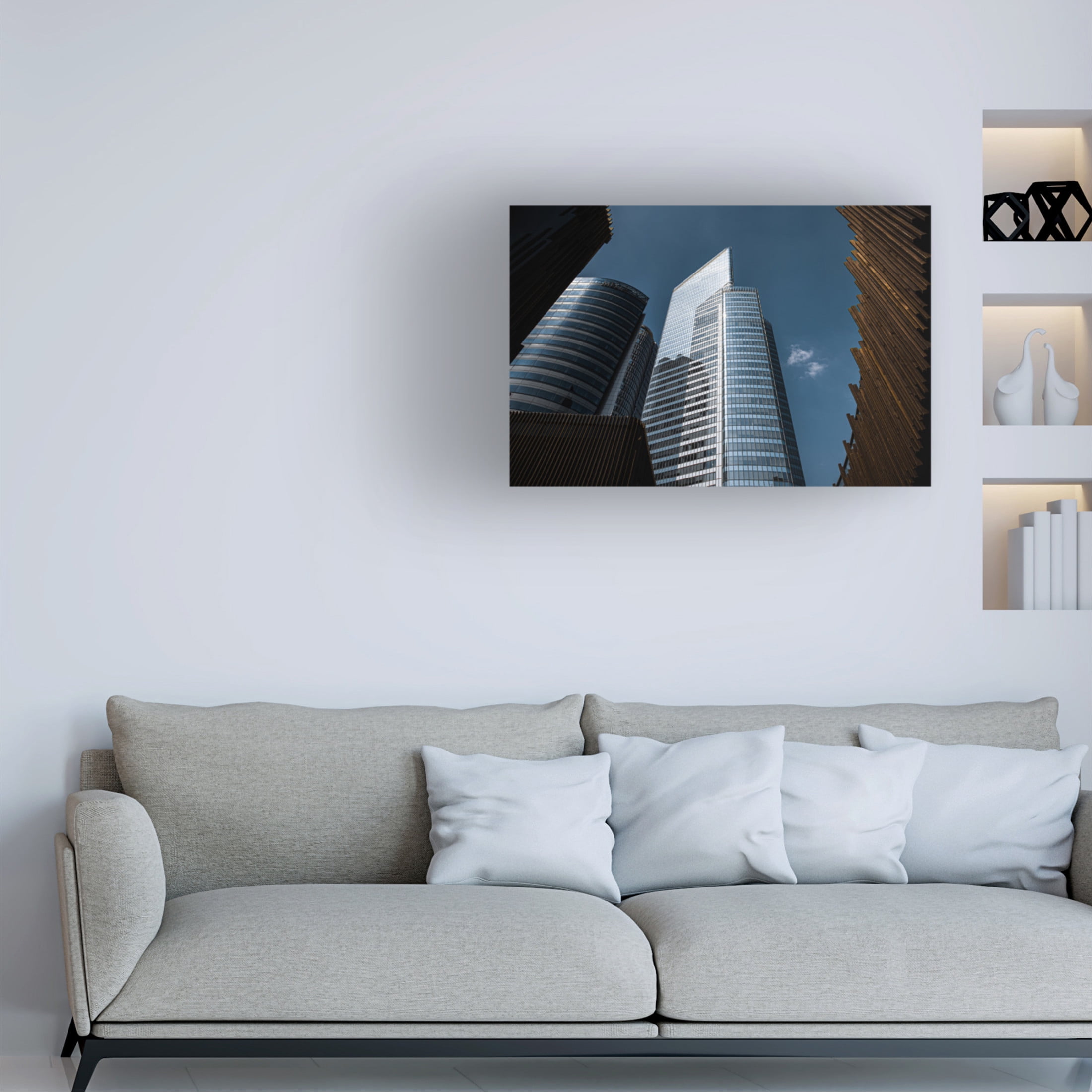 Trademark Fine Art Inge Schuster Urban architecture Canvas Wall Art