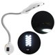 thumbnail image 2 of 14 LED Super brillante Base magnética máquina de coser escritorio de trabajo lámpara de cuello de ganso luz 110-240V UE, 2 of 5