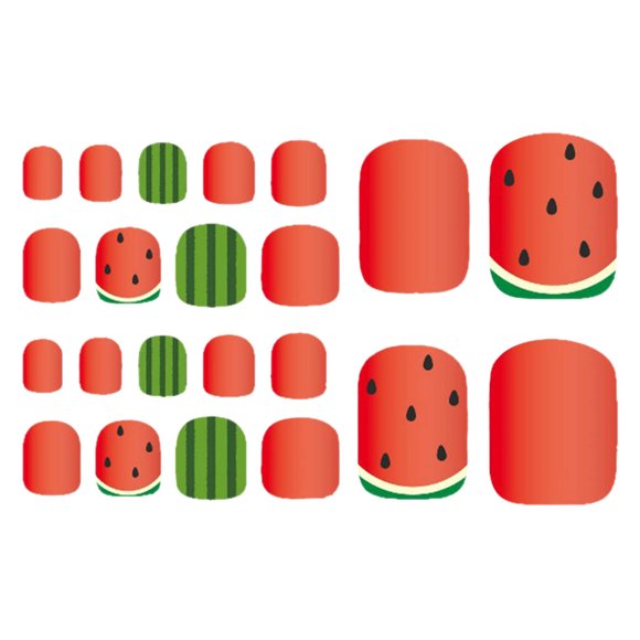 Xihbxyly Pegatinas para Uñas de Pies, Diseño Hawaiano, Autoadhesivas, de Fácil Aplicación, Duraderas, para Personalizar Tu Estilo, Accesorio de Verano, Ideales para Mujeres y Niñas.