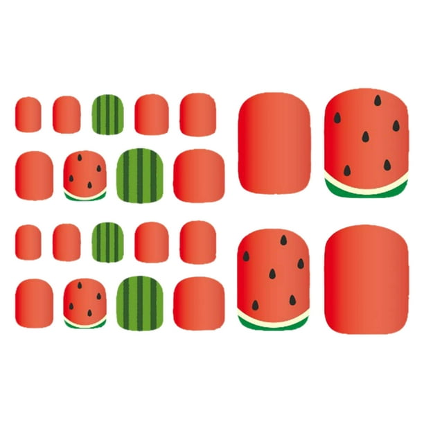 Xihbxyly Pegatinas para Uñas de Pies, Diseño Hawaiano, Autoadhesivas, de Fácil Aplicación, Duraderas, para Personalizar Tu Estilo, Accesorio de Verano, Ideales para Mujeres y Niñas.