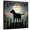 Canvas, variant on Art.com Moonrise Black Dog Art Print by Ryan Fowler, 16" x 16"
