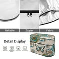 thumbnail image 6 of Jeiento Butterfly Trailer Propane Tank Cover Soft Camper Propane Tank Protector Fit for Dual 20lb Tanks Vintage Boho Floral Gas Cylinder Cover with Zipper Decor Accessory, 6 of 7