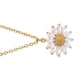 thumbnail image 4 of Collar de girasol dorado, moda, exquisito, estilo simple, collar con colgante de girasol, 4 of 10