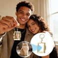 thumbnail image 1 of Homekingdee Personalized Photo Compact Mirror Keychain - 5 Shape Choices Portable Folding Vanity Mirror for Purse Makeup Travel Gifts, 1 of 9