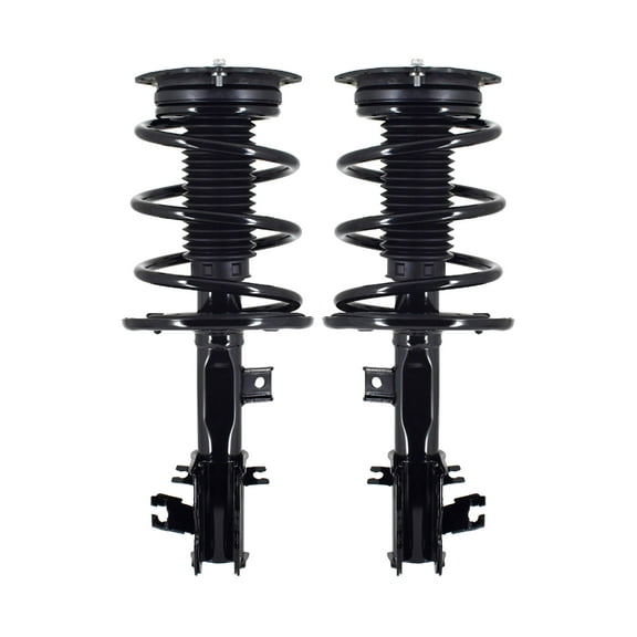 Pair Front Left-Right Quick Complete Strut-Coil Spring For 2009-2014 Nissan Maxima FWD